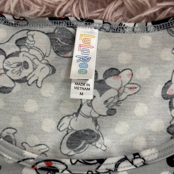 Lularoe Perfect T (Disney Minnie Mouse Polka Dot Pattern) - Picture 2 of 2